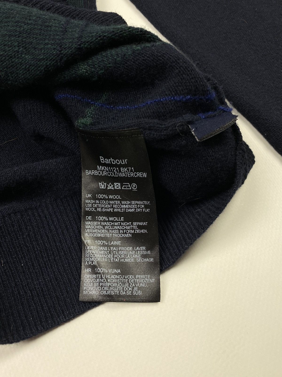 Barbour Barbour Coldwater Crew Neck Wool Sweater Size US S / EU 44-46 / 1 - 8 Thumbnail