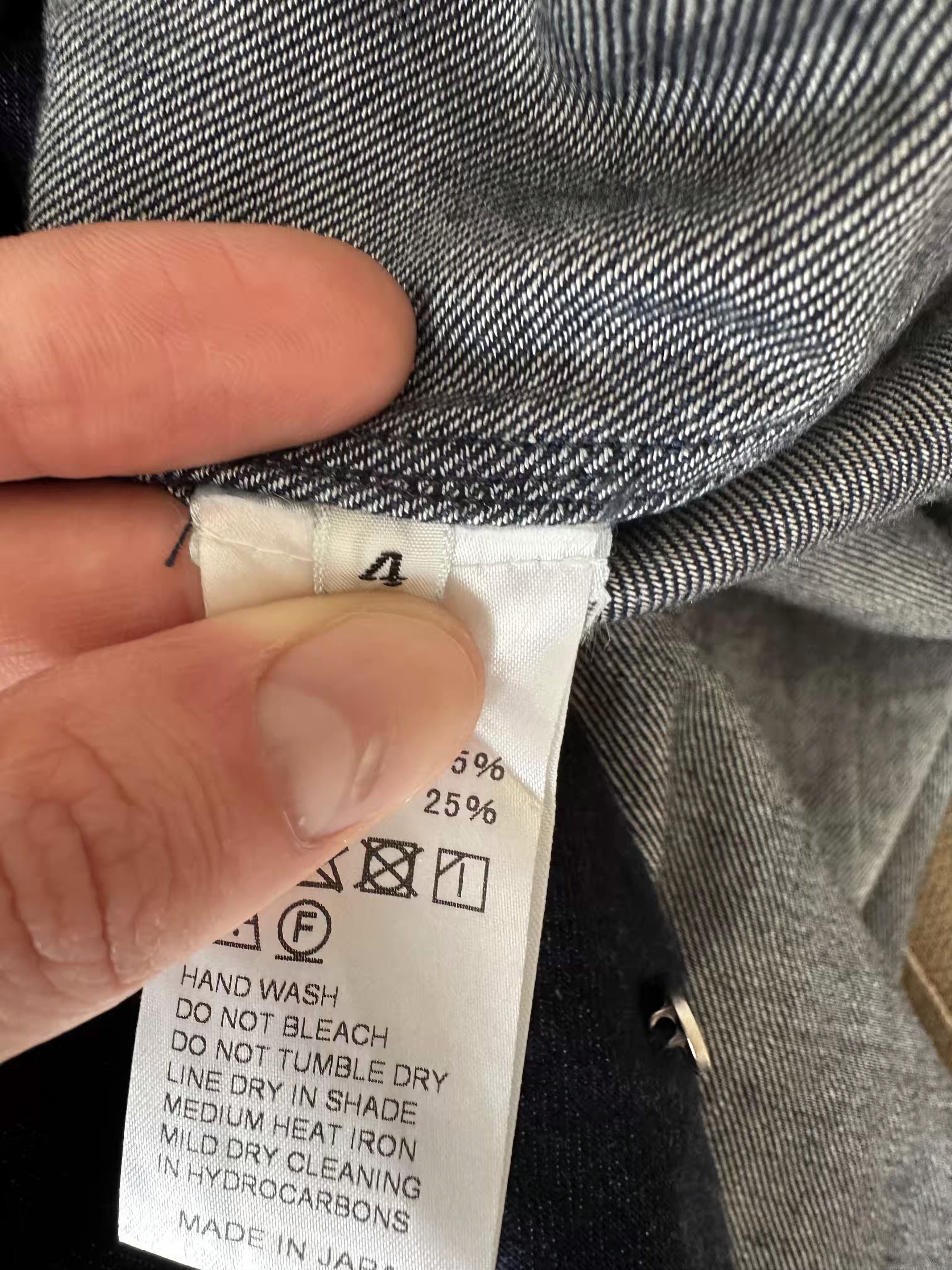 Seya DENIM OVERSHIRT Size US XL / EU 56 / 4 - 8 Thumbnail