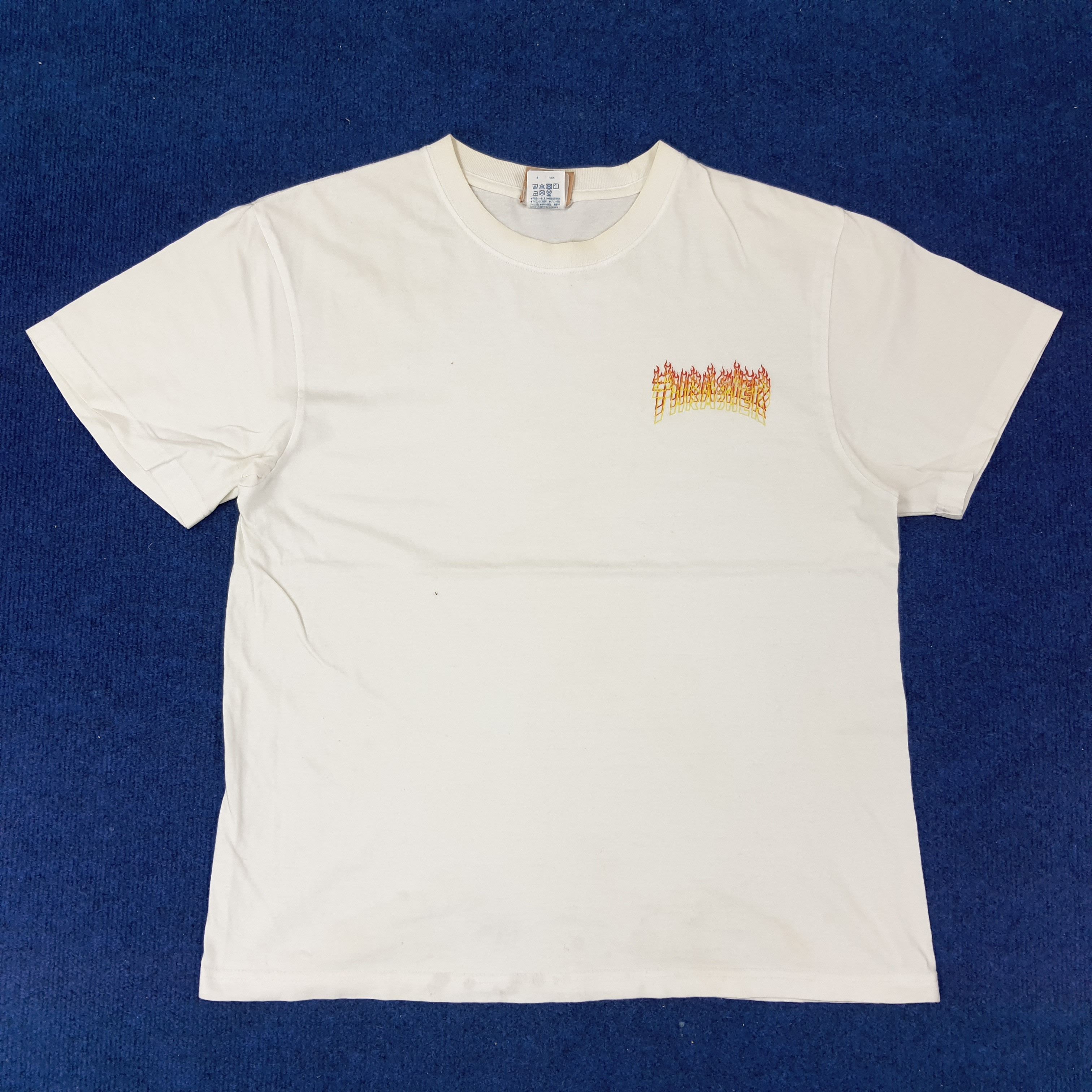 Thrasher × Vintage Vintage Thrasher Skateboards Tshirt C219N37 Size US L / EU 52-54 / 3 - 1 Thumbnail