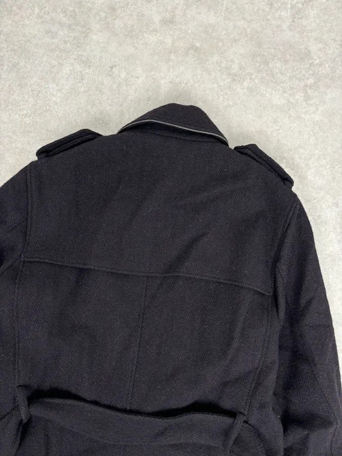 Miu Miu AW2005 Miu Miu Black Wool Double-Breasted Trench Coat Size US M / EU 48-50 / 2 - 7 Thumbnail