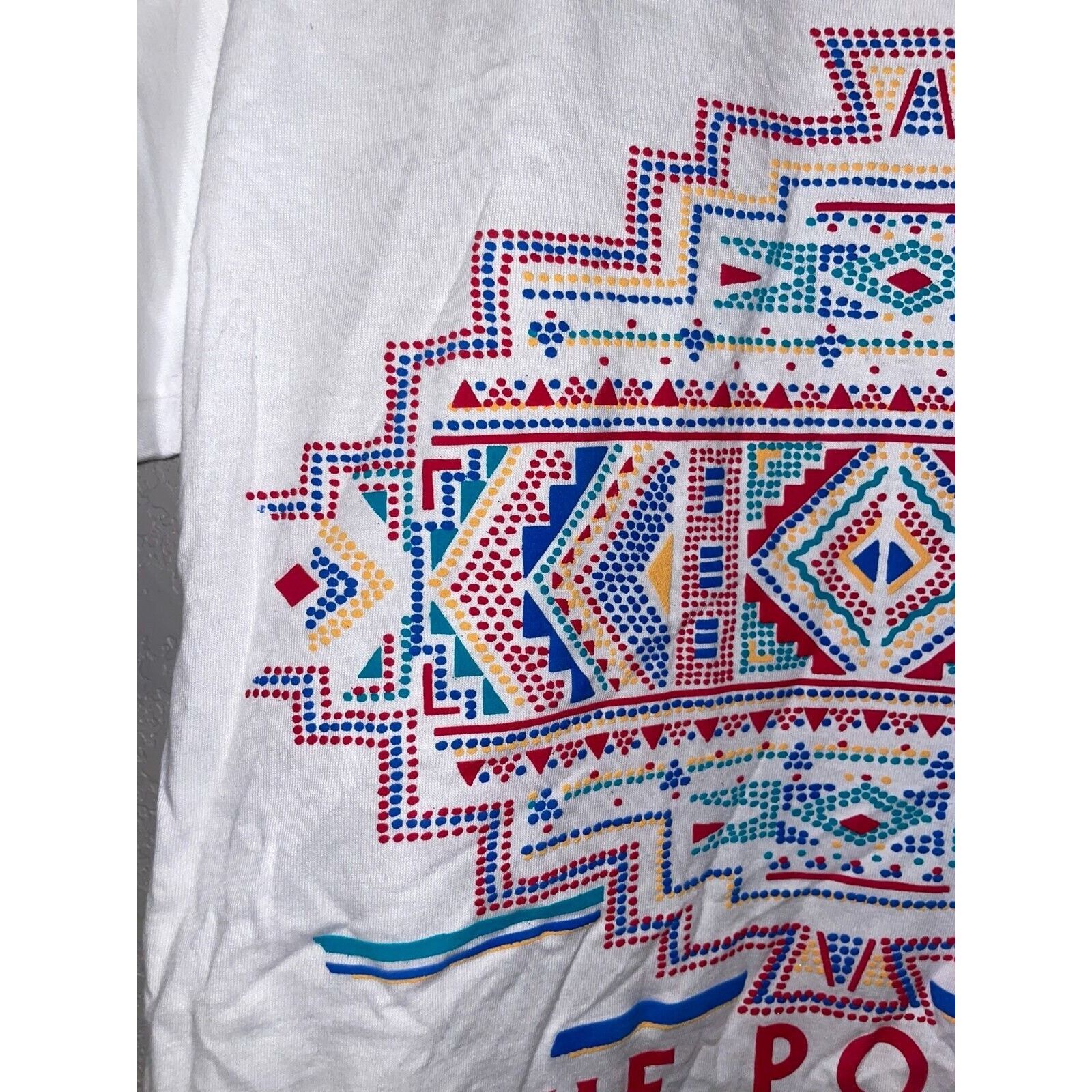 Jerzees × Vintage Vintage Test Print The Pointe Arizona Lake Tahoe White M Tee Size US M / EU 48-50 / 2 - 3 Thumbnail