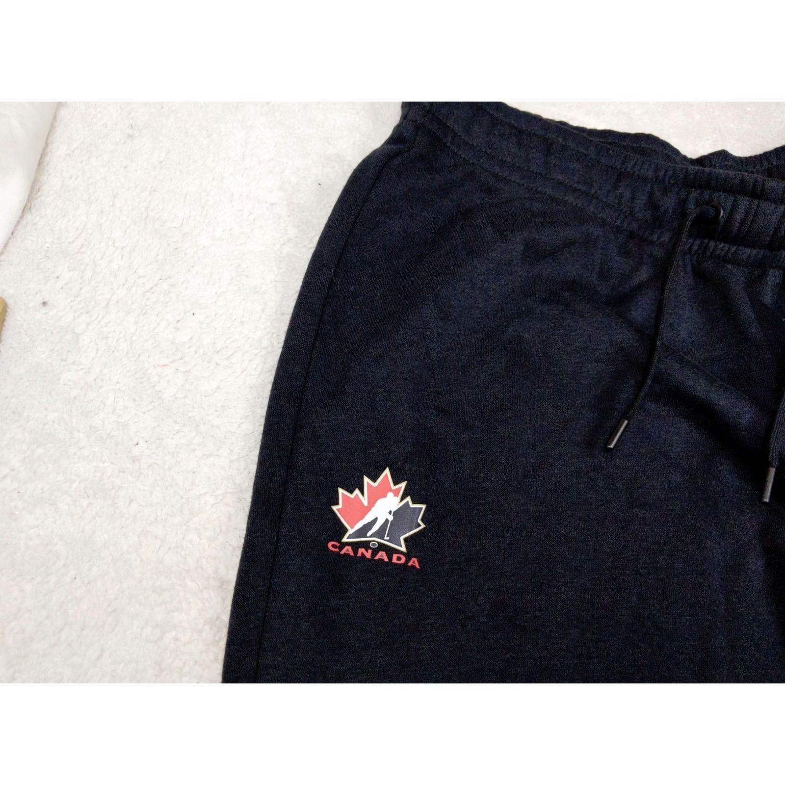 Nike Nike Slim Fit Womens M Black Canada Sweatpants Skinny Mid Rise Size 32" / US 10 / IT 46 - 2 Thumbnail