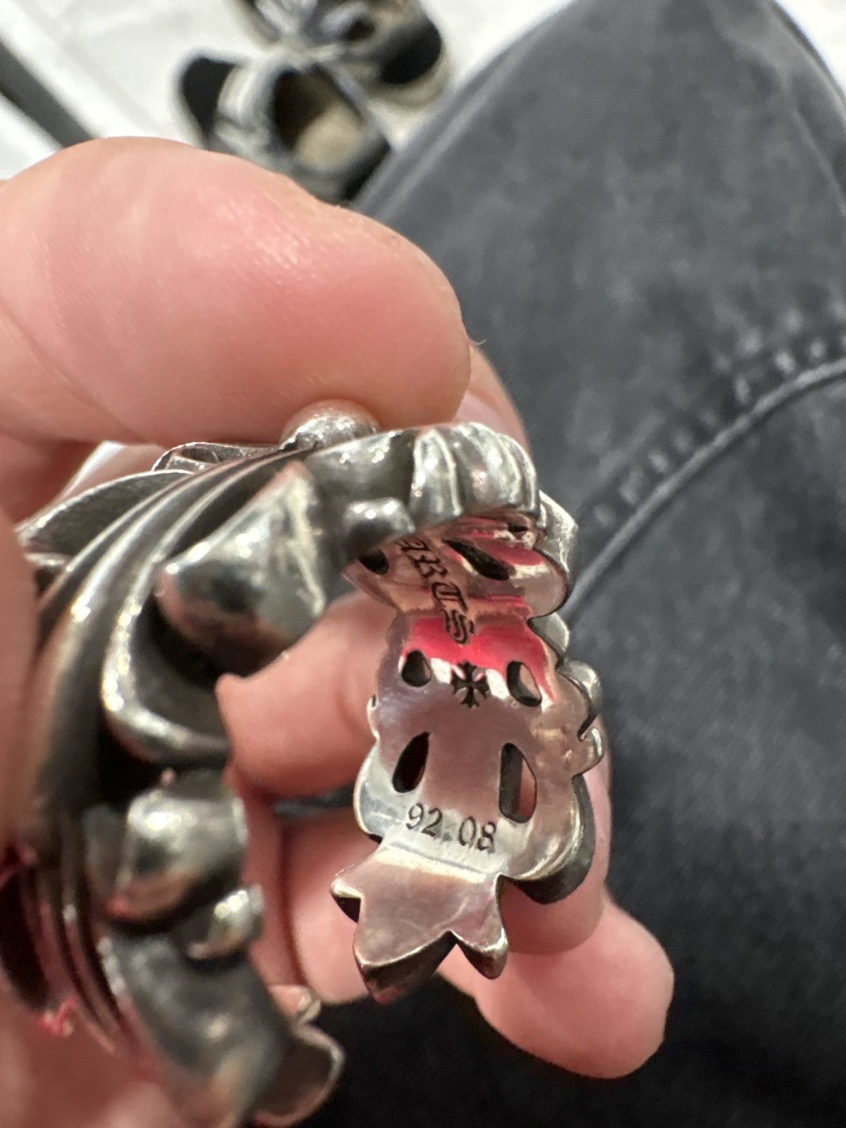 Chrome Hearts Chrome Hearts Double Floral Ring Size ONE SIZE - 17 Thumbnail