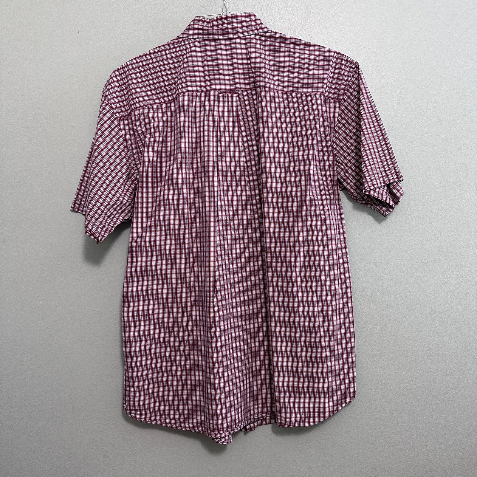 Nautica Nautica red plaid short sleeve button down Size US L / EU 52-54 / 3 - 3 Thumbnail