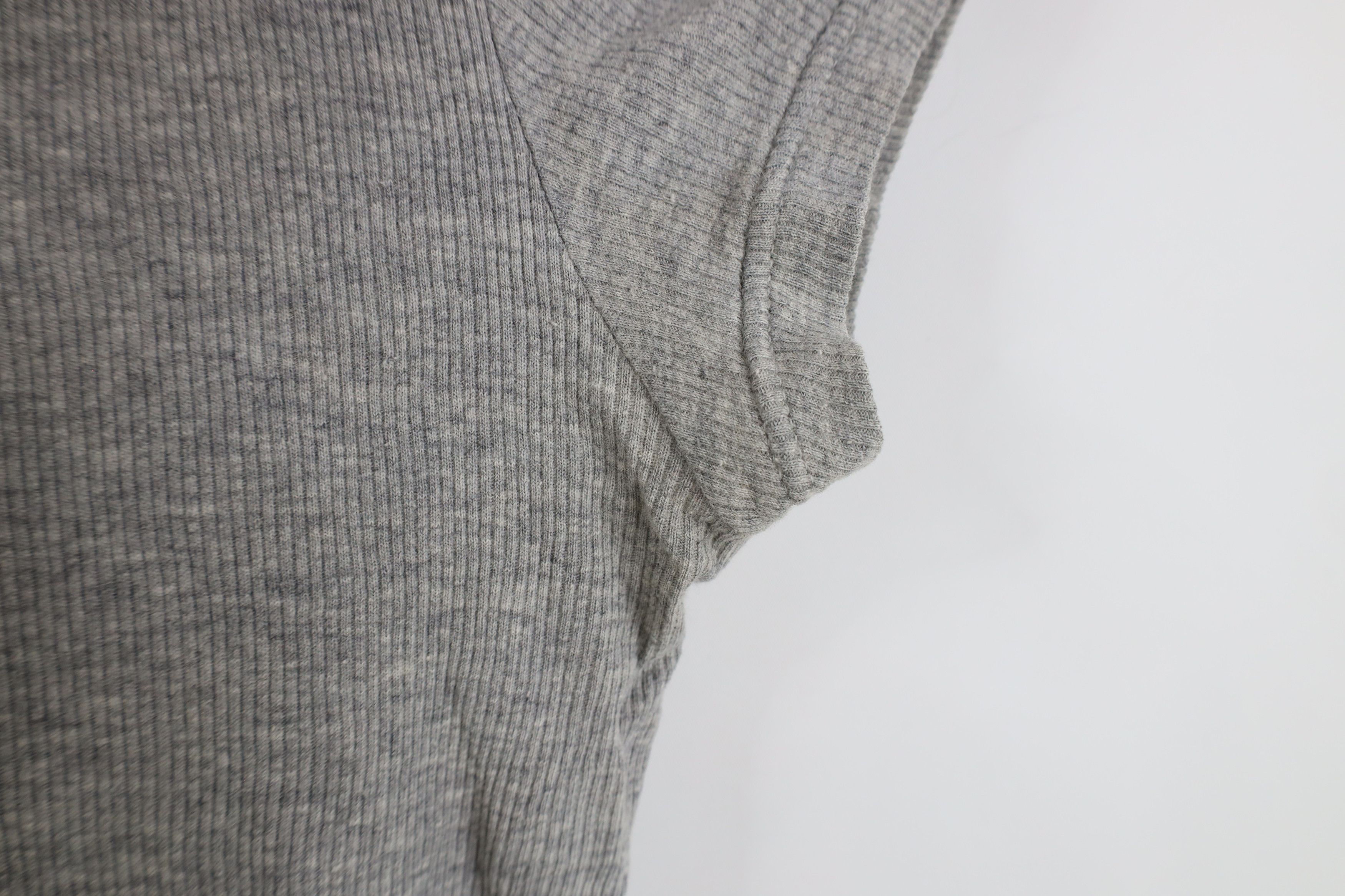 Abercrombie & Fitch × Vintage Vintage 90s Y2K Abercrombie & Fitch Ribbed Knit T-Shirt Size L / US 10 / IT 46 - 6 Thumbnail