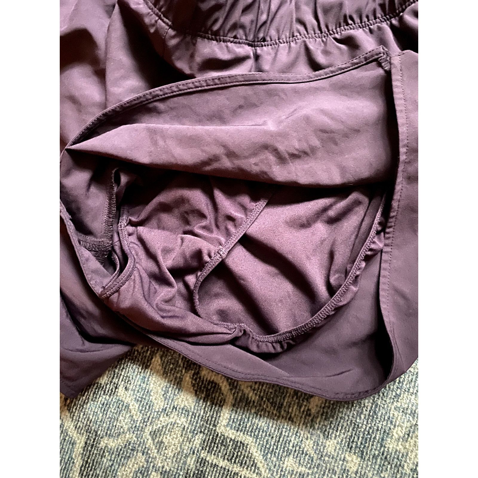 Old Navy Old Navy Quick Dry XL Purple Athletic Shorts Lounge Active Size 33" - 5 Thumbnail