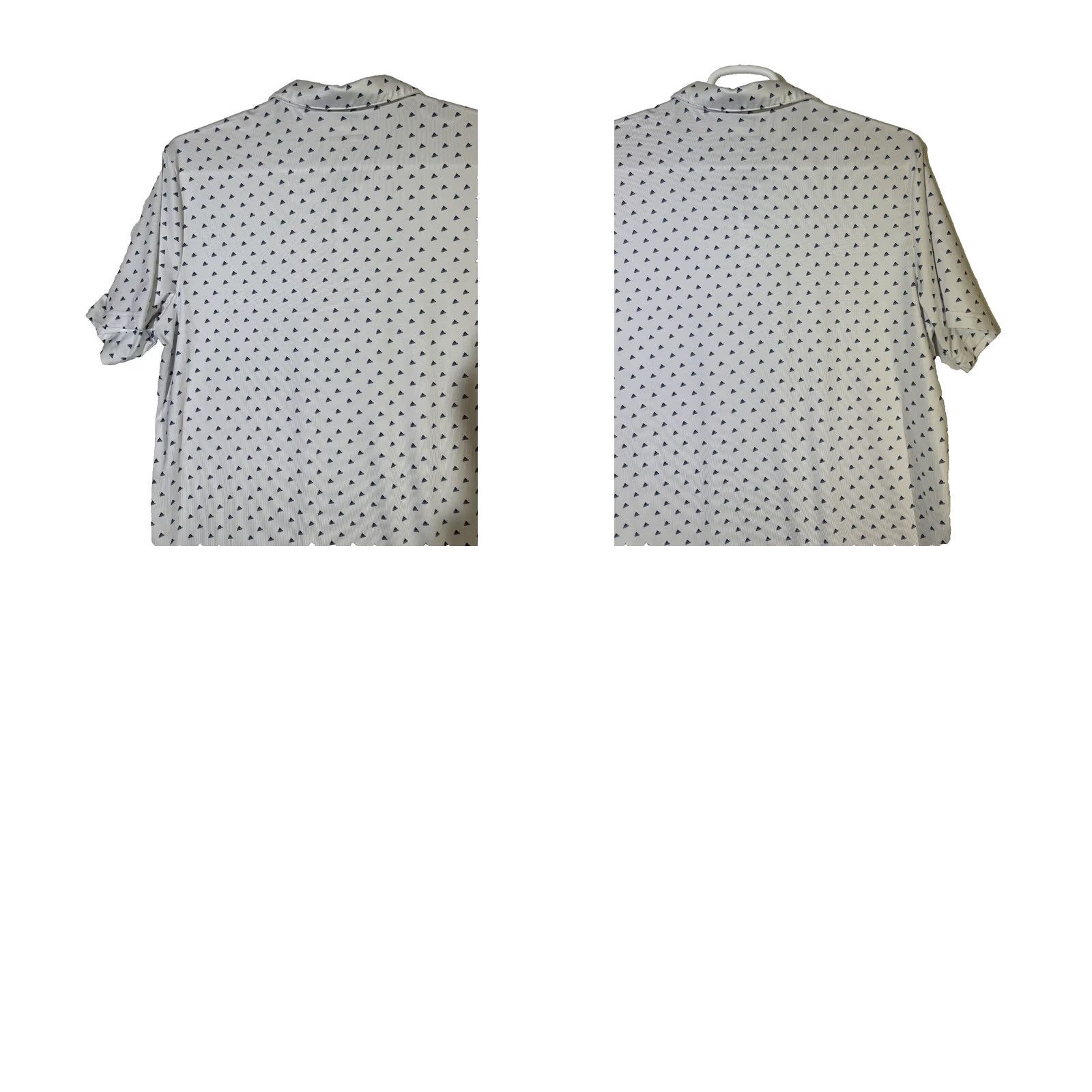 Adidas Adidas Golf Polo Shirt Men’s L White Pull‑Over Polyester-Blend Stretch Performance Size US L / EU 52-54 / 3 - 9 Thumbnail