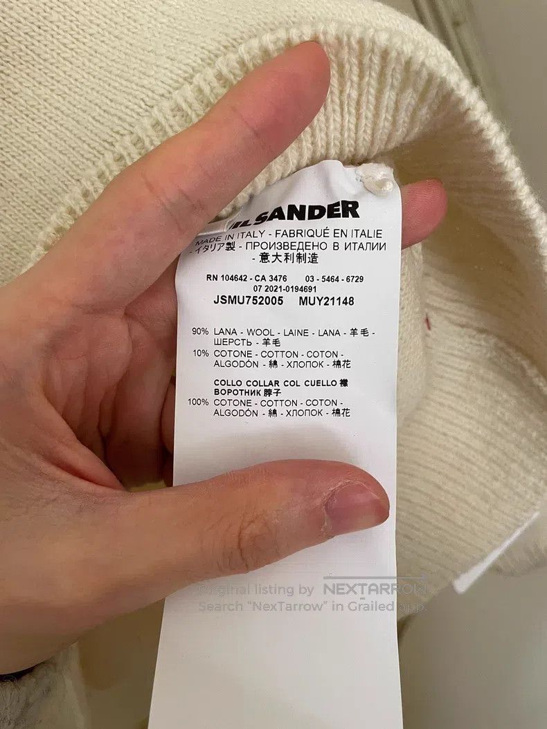 Jil Sander Jil Sander Patchwork detachable sweater Size XL / US 12-14 / IT 48-50 - 4 Thumbnail