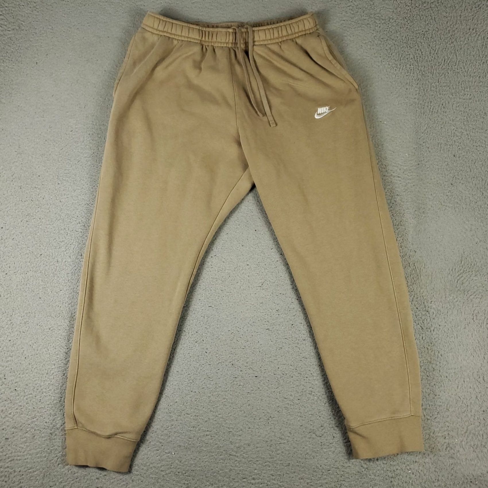 Nike Nike Pants Mens XL Beige Swoosh Track Joggers Sweatpants Regular Fit with Pockets Toys Note: Dri Fit Model—N/A Size US 36 / EU 52 - 2 Thumbnail