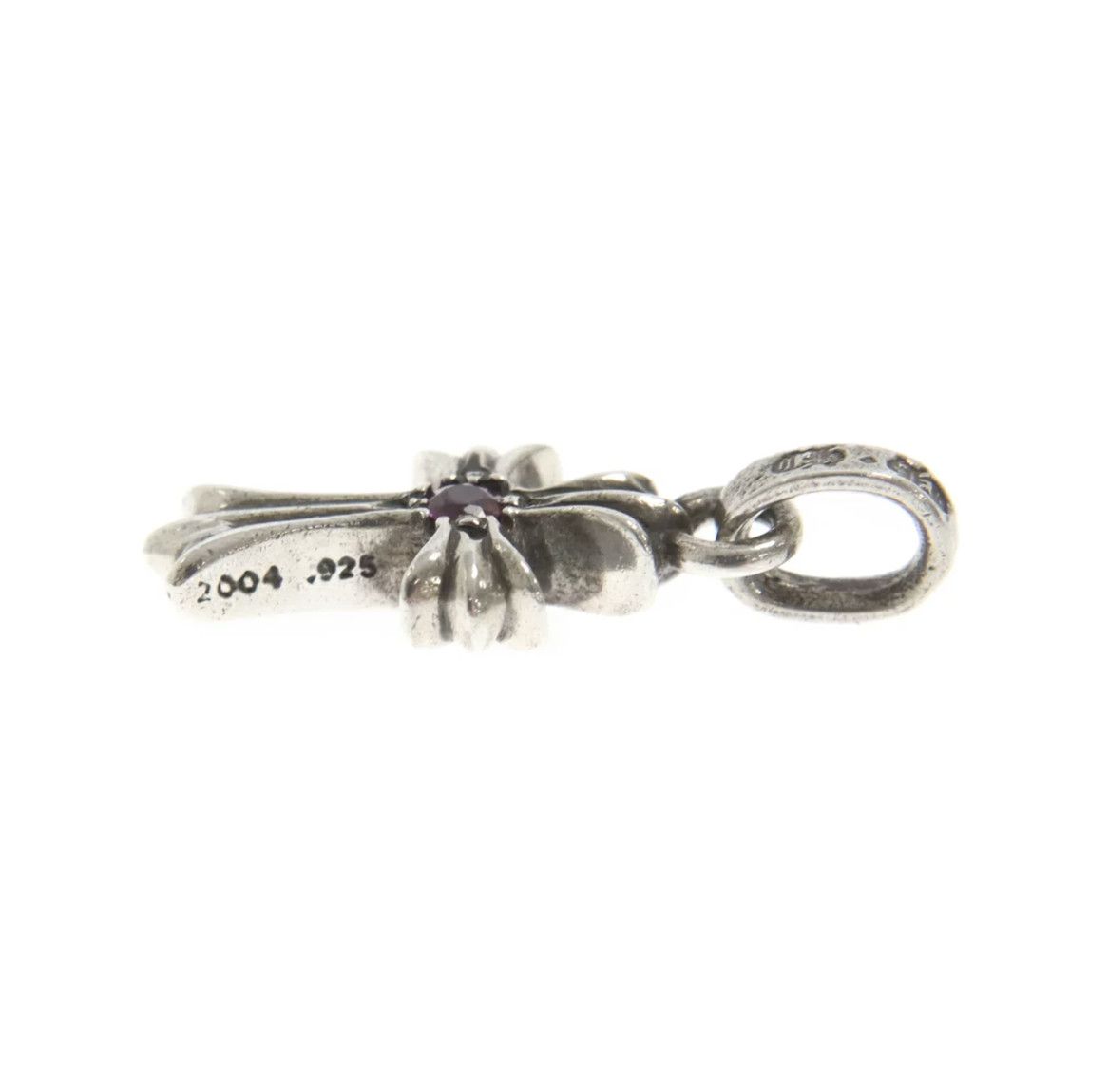 Chrome Hearts CHROME HEARTS PINK RUBY BABY FAT PENDANT Size ONE SIZE - 4 Thumbnail