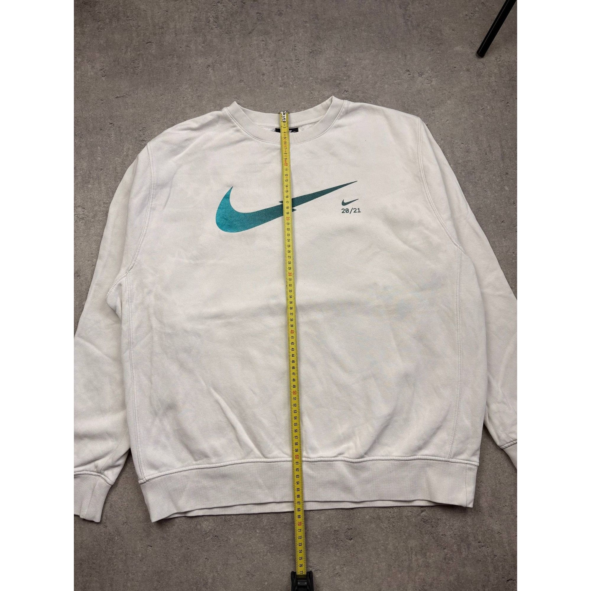 Nike Nike Sportswear 20/21 Lightning Swoosh Crewneck Sweatshirt M Size US XL / EU 56 / 4 - 5 Thumbnail