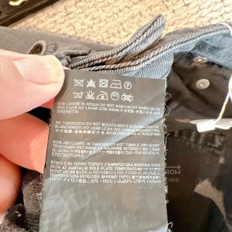 Saint Laurent Paris Saint Laurent Gray Trousers Size 25. Size 25" / US 0 / IT 36 - 9 Thumbnail