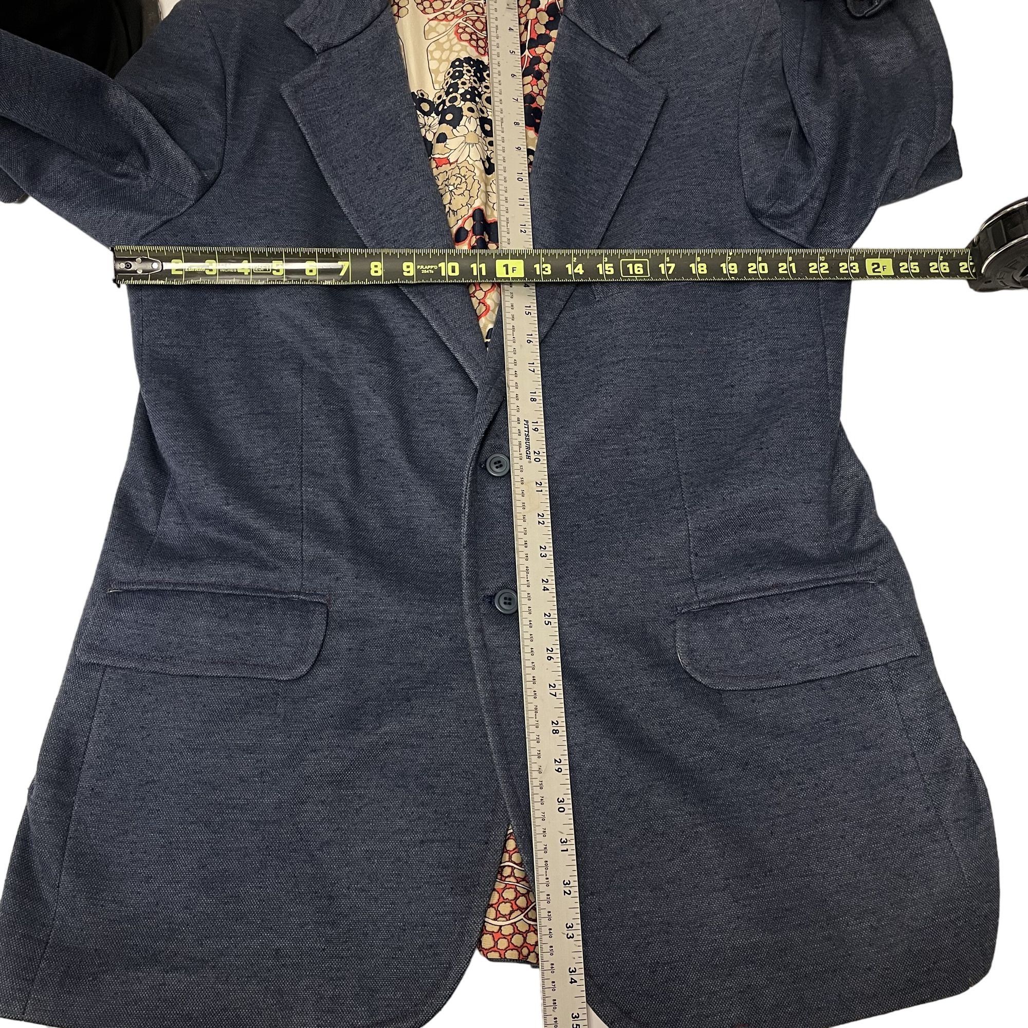 Other Vtg BESPOKE MOD Sport Coat Knit Cotton Jacket 44 L Size 44L - 4 Thumbnail