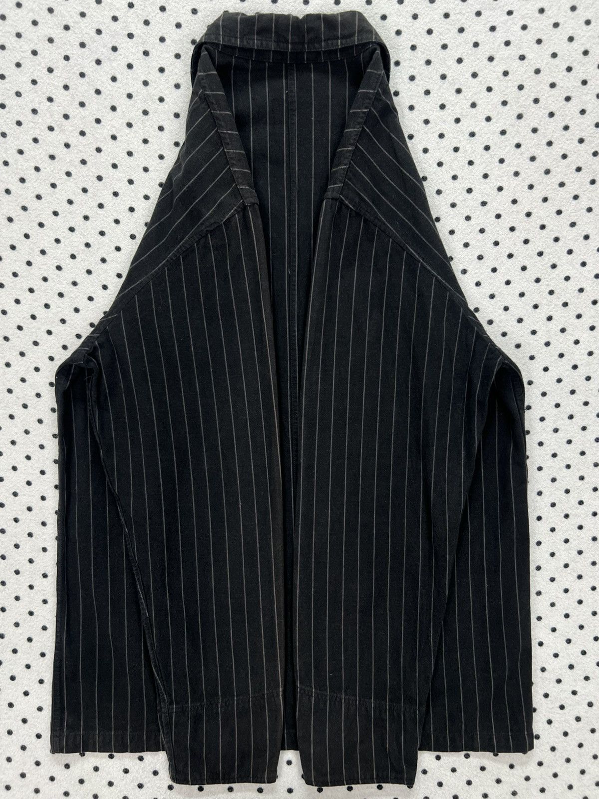 Japanese Brand Hill Crop Club Stripes Chore Jacket Size US M / EU 48-50 / 2 - 6 Thumbnail