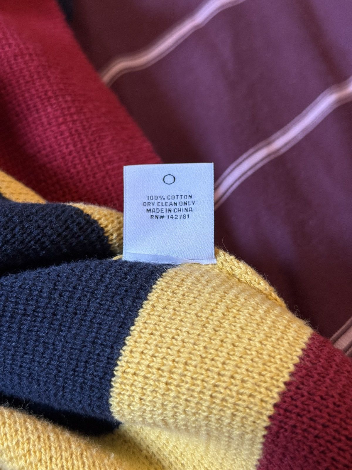 Aime Leon Dore Aimé Leon Dore FW22 Knit Hockey Jersey Merlot Red Small Size US S / EU 44-46 / 1 - 4 Thumbnail