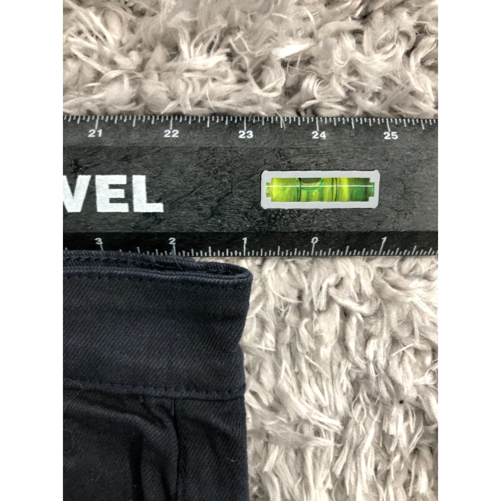 Vintage Bleeker & Mercer Bermuda Shorts Mens Slim Mid Rise Dark Navy Blue 42 Denim Cotton Blend 5-Pocket Style Bermuda Casual Everyday Size US 42 / EU 58 - 2 Thumbnail