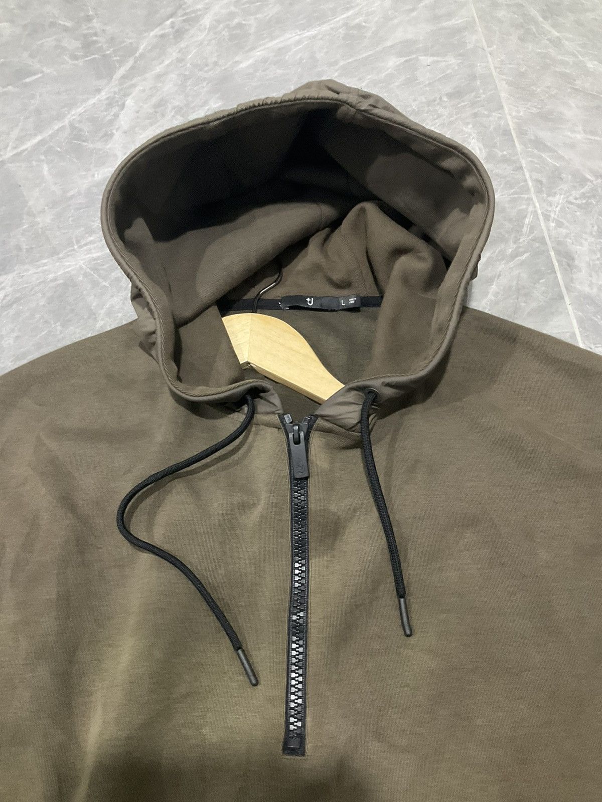 Jil Sander × Uniqlo Uniqlo x Jil Sander Half Zipper Hoodie Size US L / EU 52-54 / 3 - 2 Thumbnail