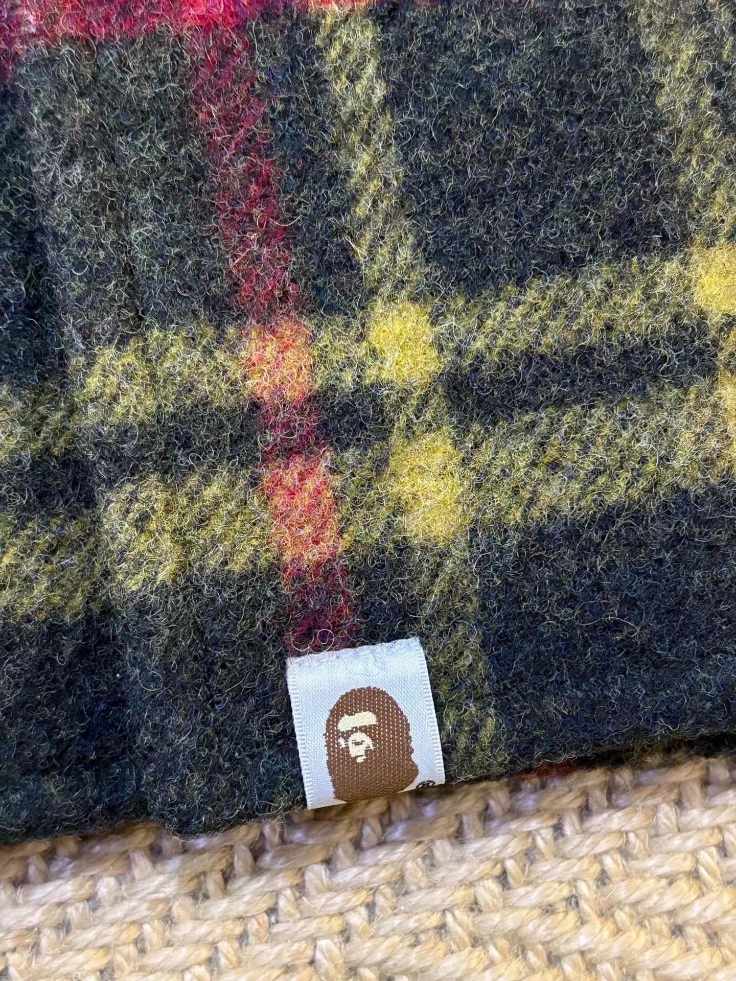 Bape BAPE CHECK WOOL DB OVERCOAT ISETAN EXCLUSIVE XL Size US XL / EU 56 / 4 - 5 Thumbnail