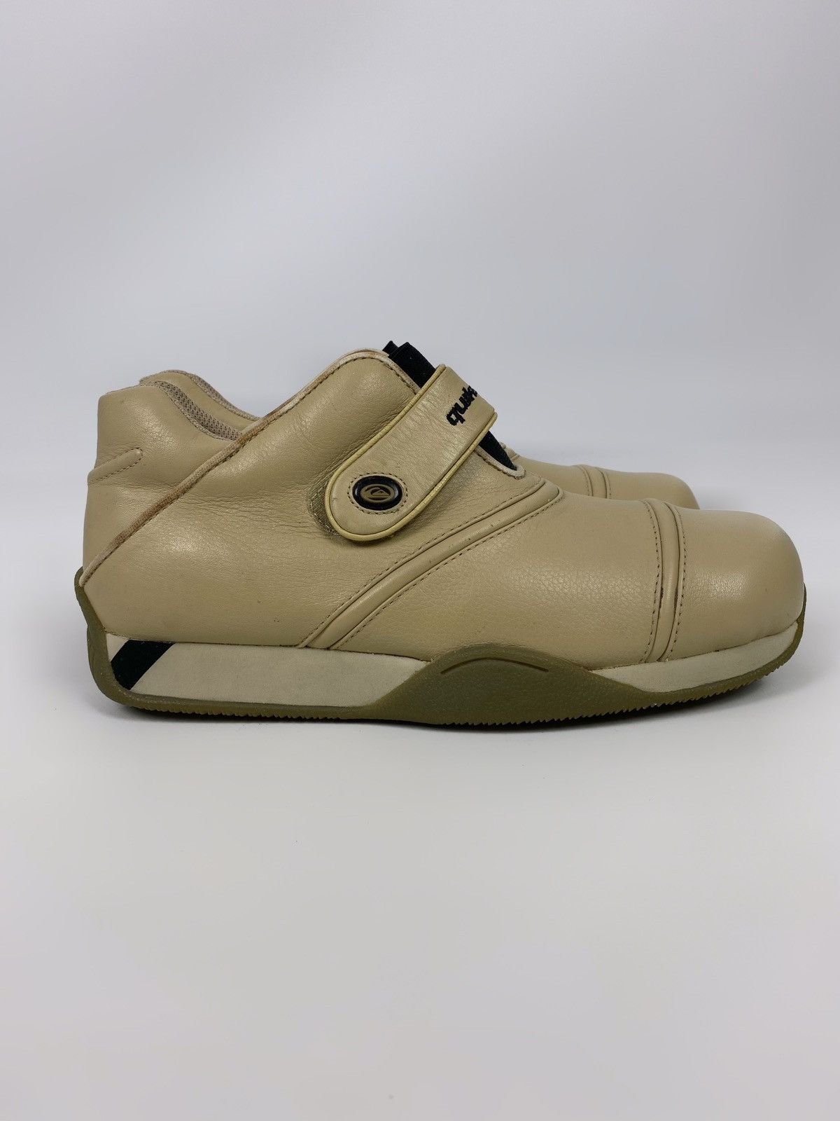 Quiksilver 2000’s Vintage Quiksiver Leather Velcro Slip On Sneakers Size US 8 / EU 41 - 3 Thumbnail