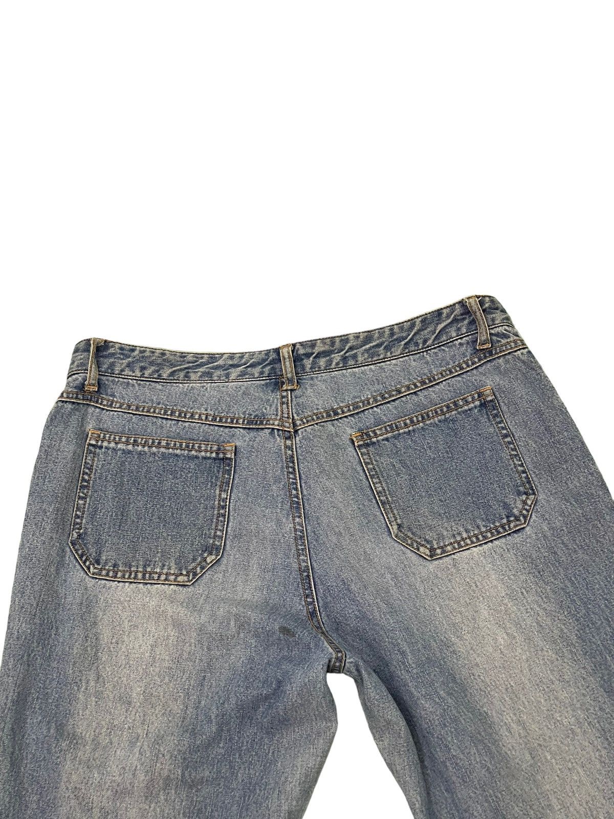 Japanese Brand Flare Jeans Jouer Aux Eches Distress Thin Bell Bottom 8🟦2 Size US 32 / EU 48 - 16 Thumbnail