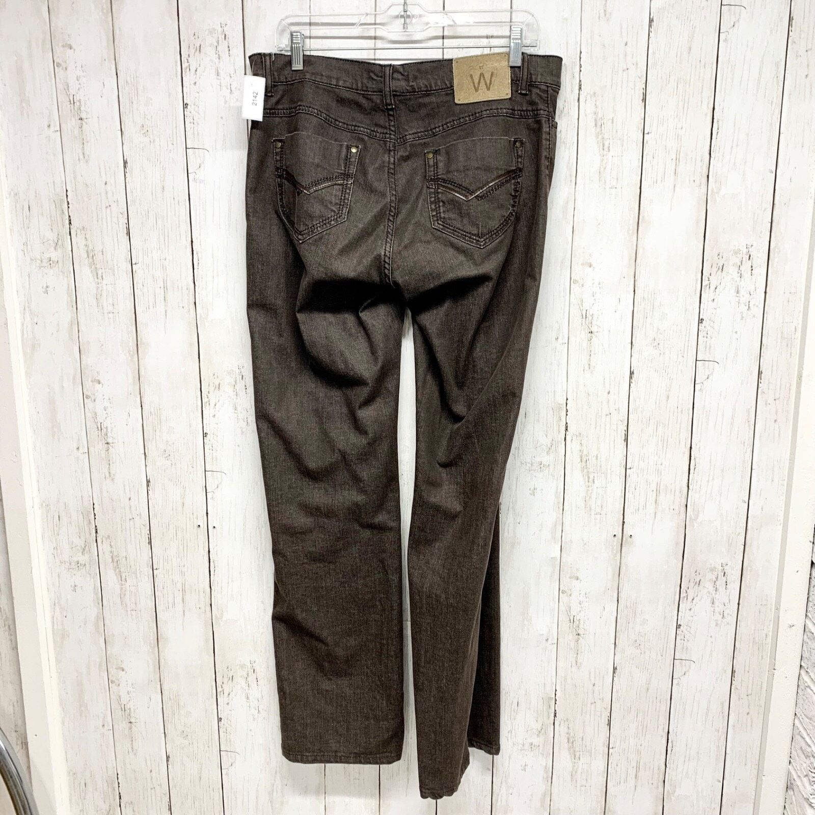 Weekend Max Mara Weekend Max Mara Pants Straight Fit W9 Stretch Jeans Black Size 29" - 8 Thumbnail