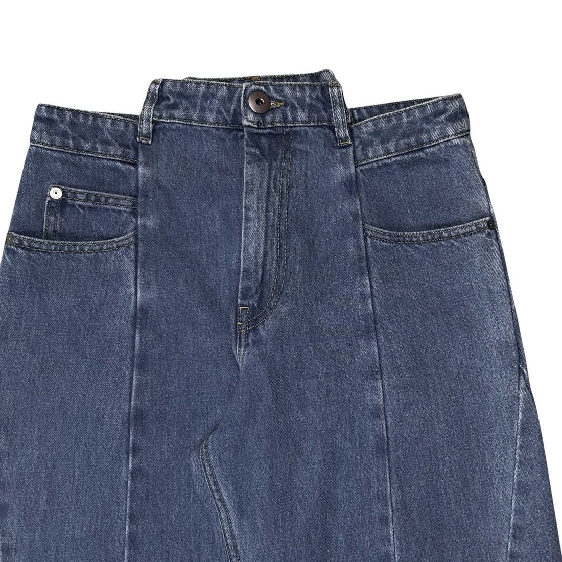 Maison Margiela Maison Margiela Wide Patchwork Jeans - SS19 Size US 31 - 4 Thumbnail