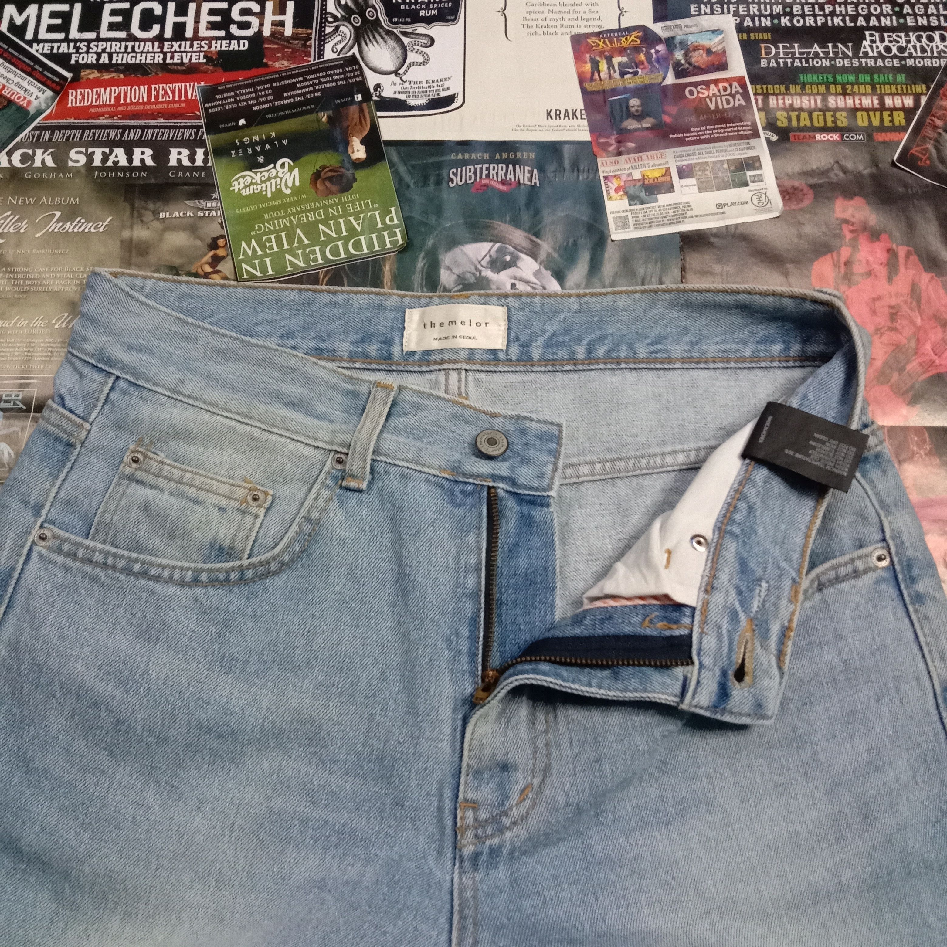 Hysteric Glamour 90s Korean Fashion Themelor Baggy Pants Size US 30 / EU 46 - 6 Thumbnail