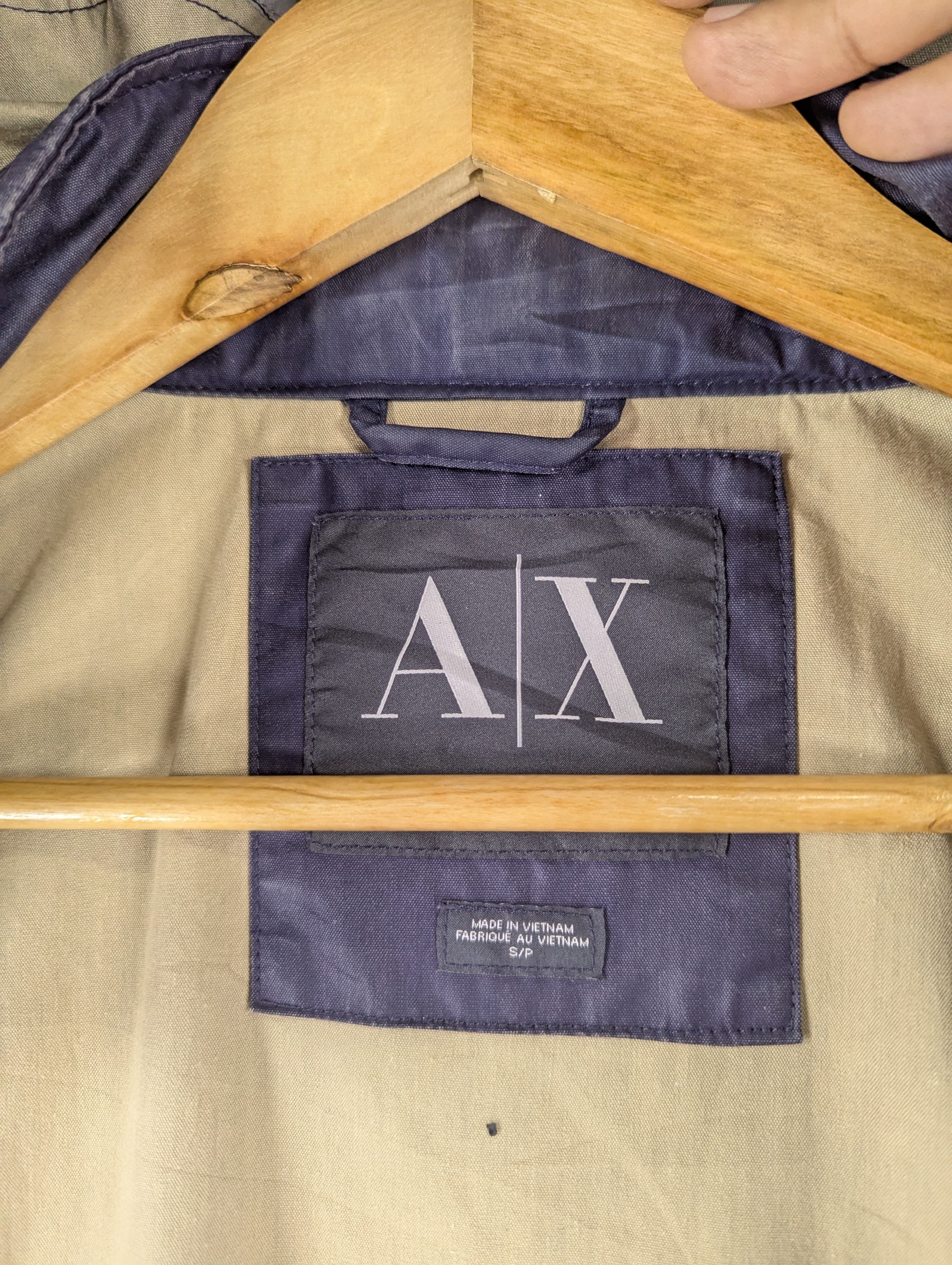 Armani Exchange Armani Exchange Double Pocket Hoodie Zipper Jacket Size US S / EU 44-46 / 1 - 9 Thumbnail