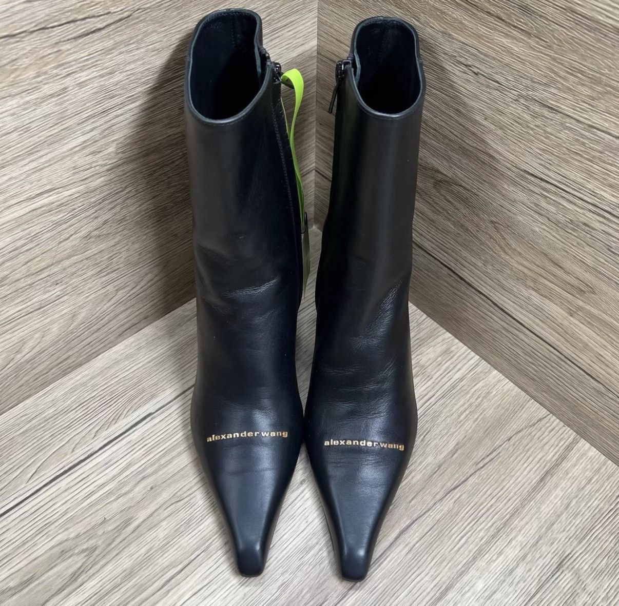 Alexander Wang Alexander Wang Pointed-Toe Heeled Ankle Boots J41 Size US 6.5 / IT 36.5 - 2 Thumbnail
