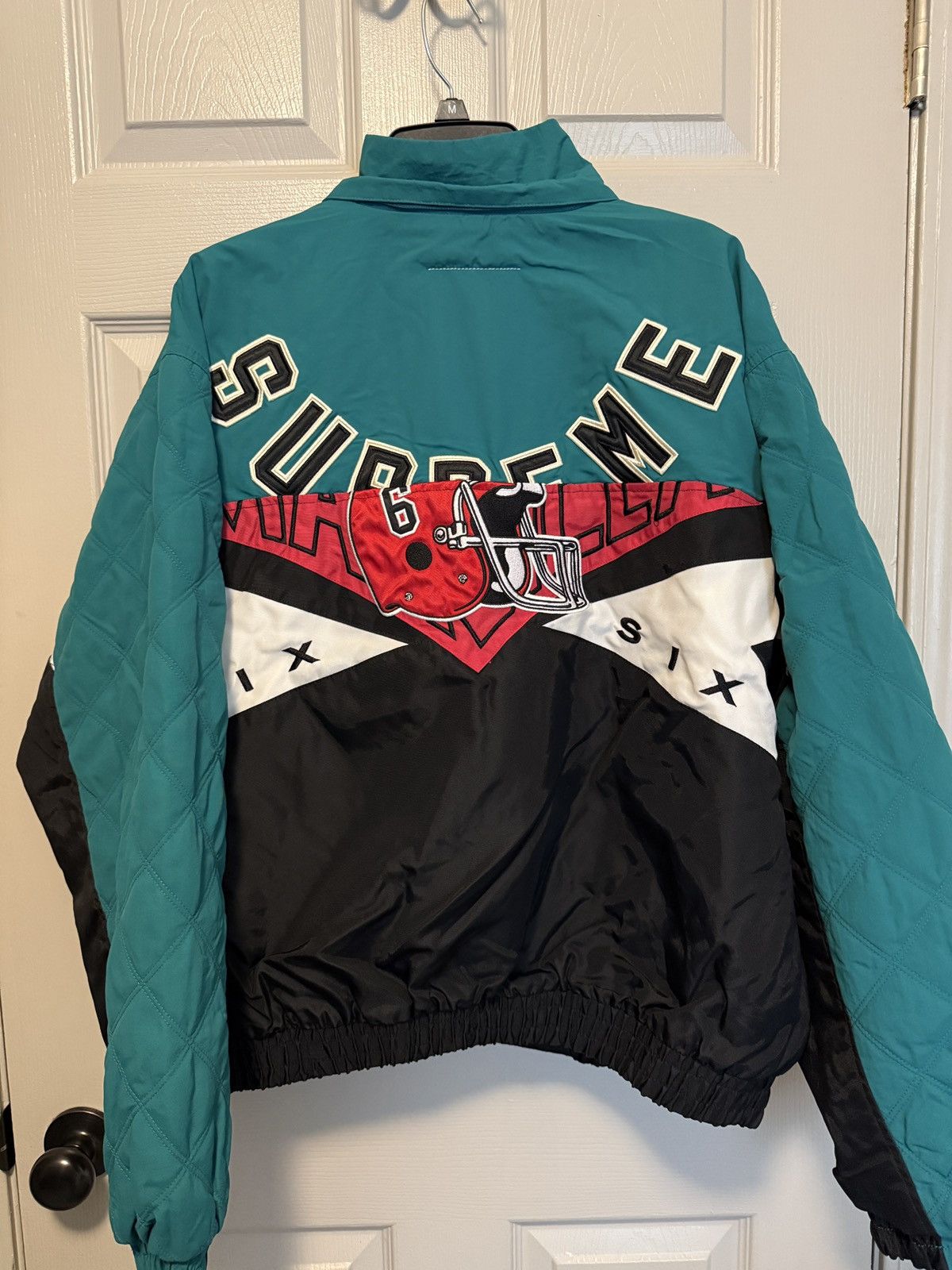 Maison Margiela × Supreme Supreme MM6/Maison Margiela Split Stadium Jacket Size US M / EU 48-50 / 2 - 2 Thumbnail