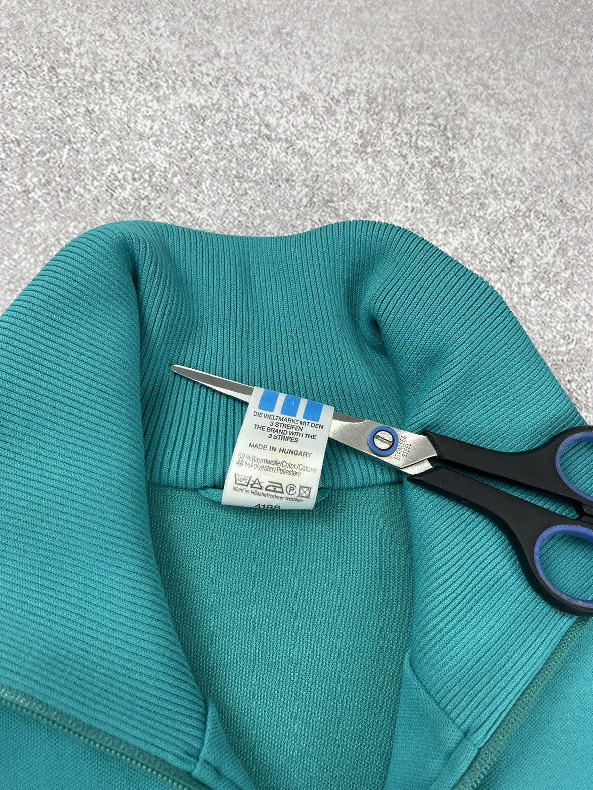 Adidas Vintage 80’s Adidas Retro Tracksuit Track Jacket and Pants Size US L / EU 52-54 / 3 - 9 Thumbnail
