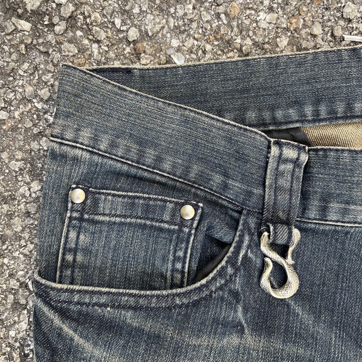 14th Addiction 5351 Pour Les Hommes Jeans Cargo Multi Pocket Pants Size US 30 / EU 46 - 4 Thumbnail