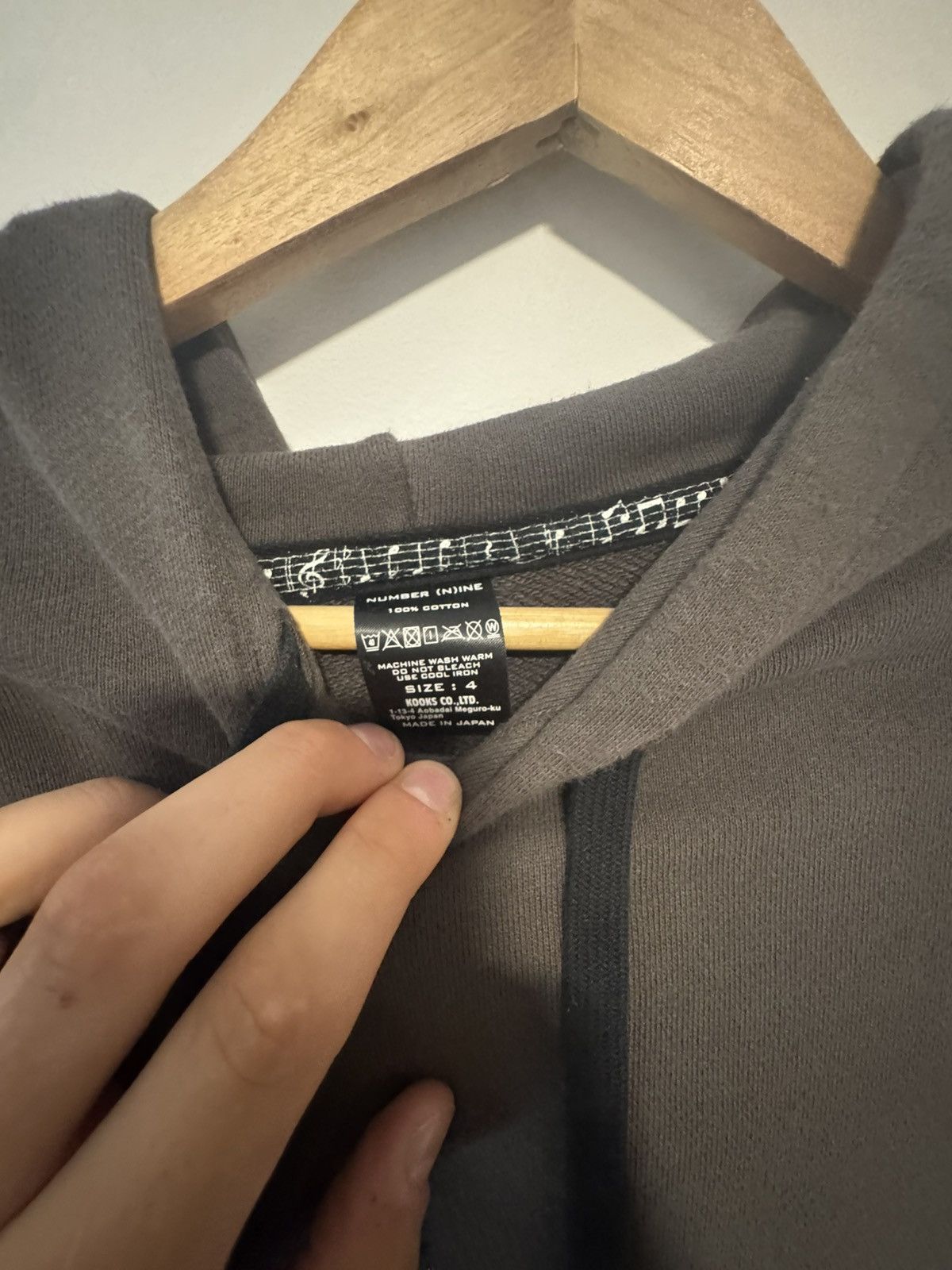 Number (N)ine Mickey hoodie Size US L / EU 52-54 / 3 - 4 Thumbnail