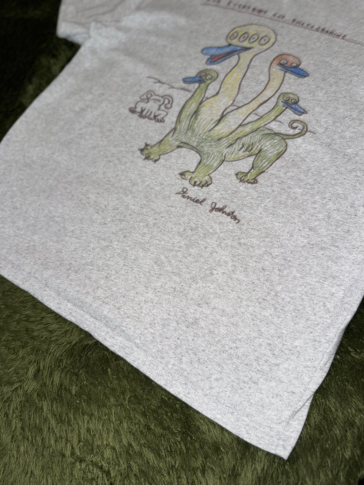 thisisneverthat [L] thisisneverthat x Daniel Johnston Duck T-Shirt Heather Size US L / EU 52-54 / 3 - 5 Thumbnail