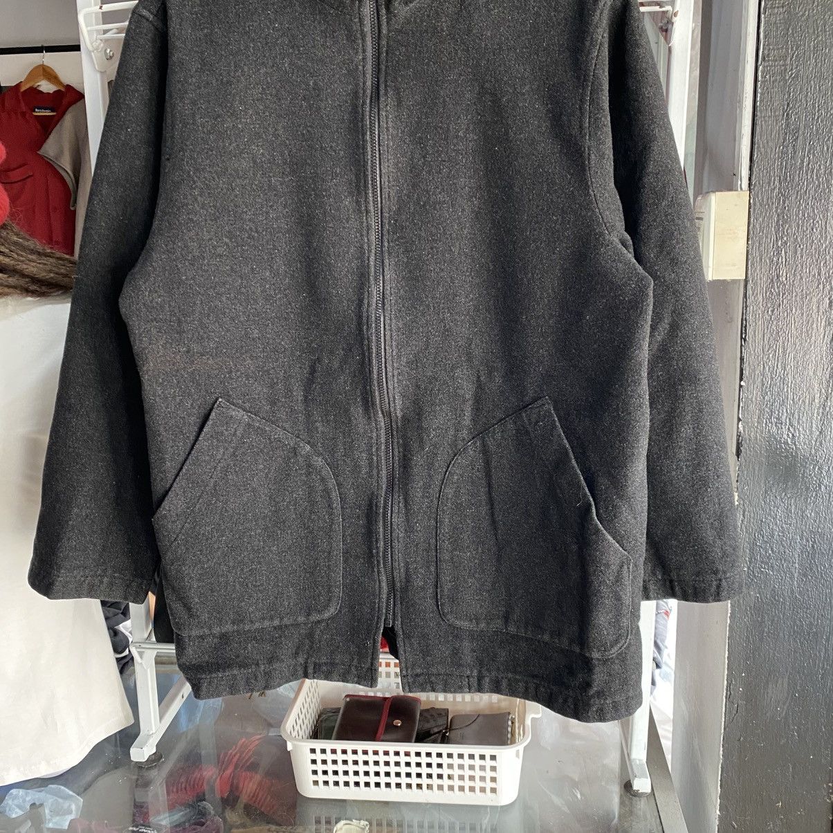 Burberry Vintage Burberry London Gray Wool Zip Jacket w/ Nova Check Size US L / EU 52-54 / 3 - 5 Thumbnail