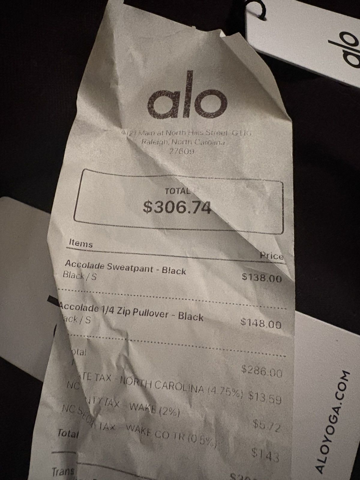 Alo Alo accolade 1/4 zip, Alo accolade sweatpants Size US S / EU 44-46 / 1 - 9 Thumbnail