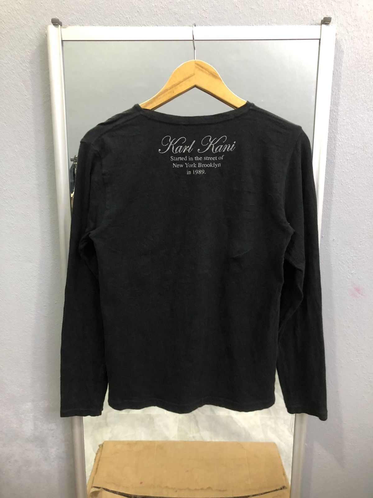 Karl Kani Karl Kani Japan Master of My Domain Rhinestone Long Sleeve Size S / US 4 / IT 40 - 11 Thumbnail