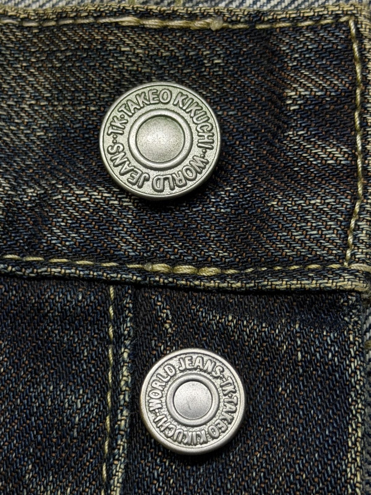 Takeo Kikuchi Vintage Y2K Takeo Kikuchi Japan Denim Jeans | W32 Size US 32 / EU 48 - 9 Thumbnail