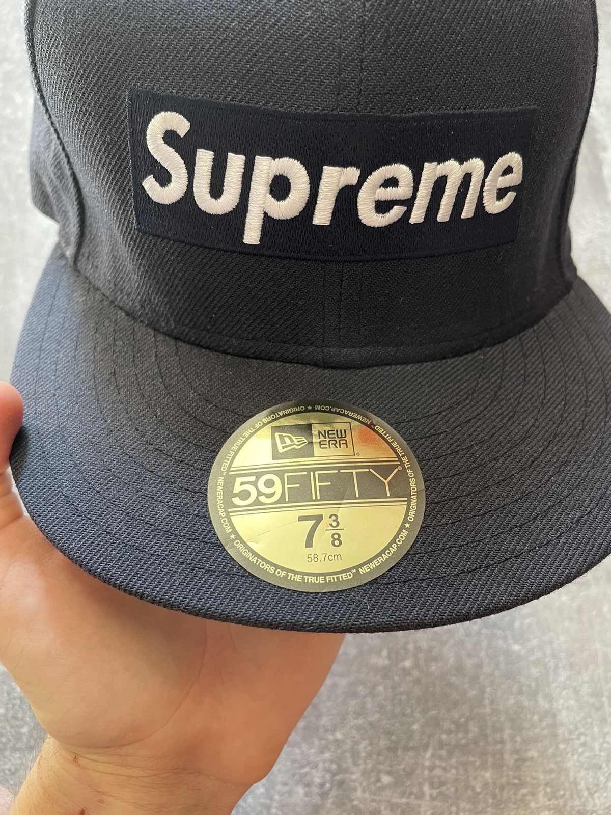 New Era × Supreme Supreme Box Logo New Era "Flags" Snap Back Cap Size ONE SIZE - 4 Thumbnail