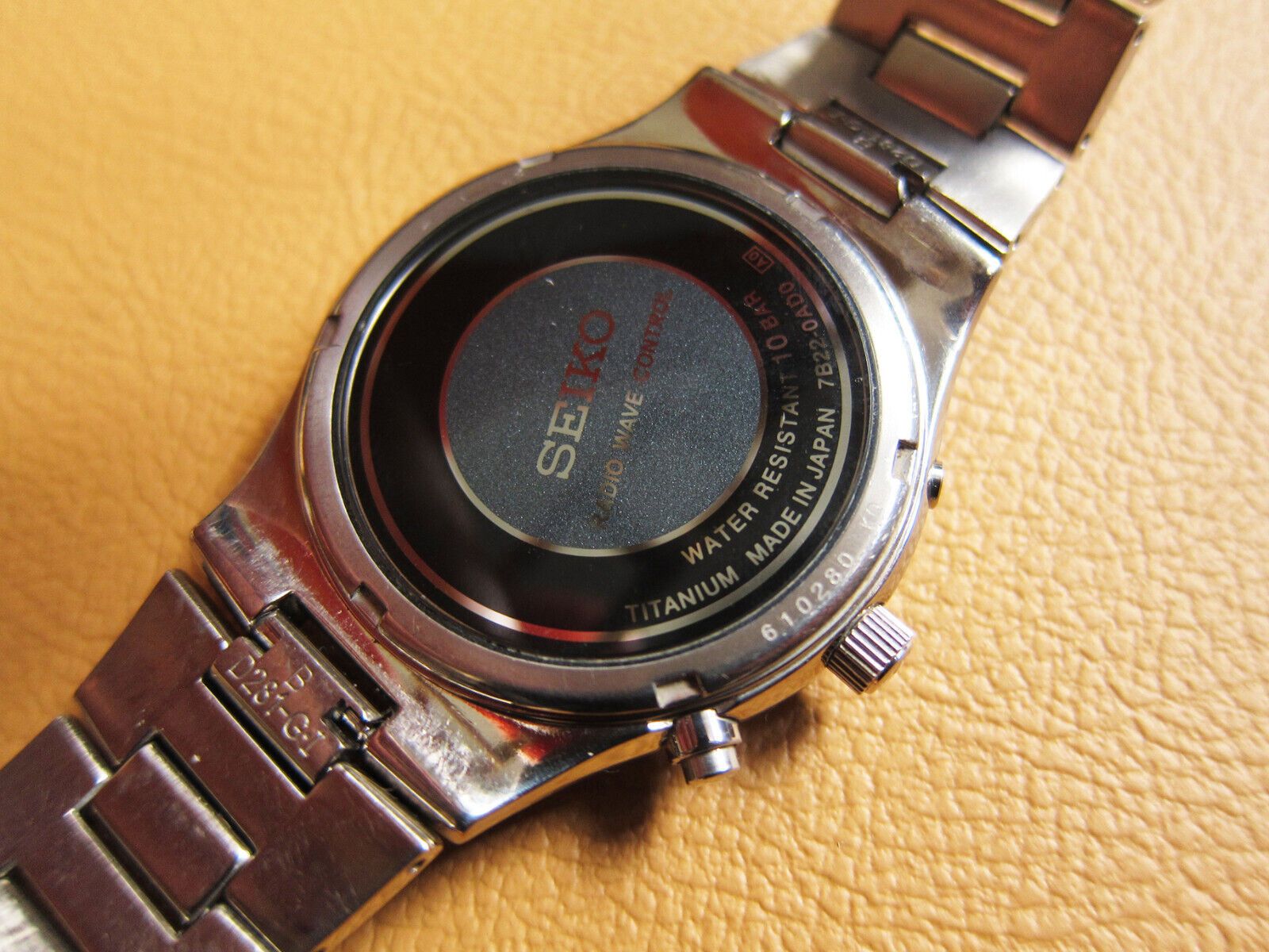 Seiko SEIKO 7B22-0AD0 Solar RadioWave Control Titanium Men's Watch Size ONE SIZE - 8 Thumbnail