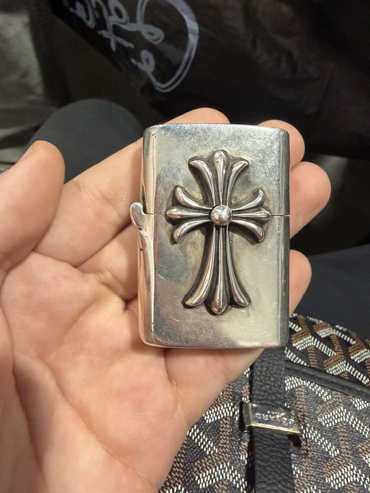 Chrome Hearts Chrome hearts cross zippo lighter Size ONE SIZE - 12 Thumbnail