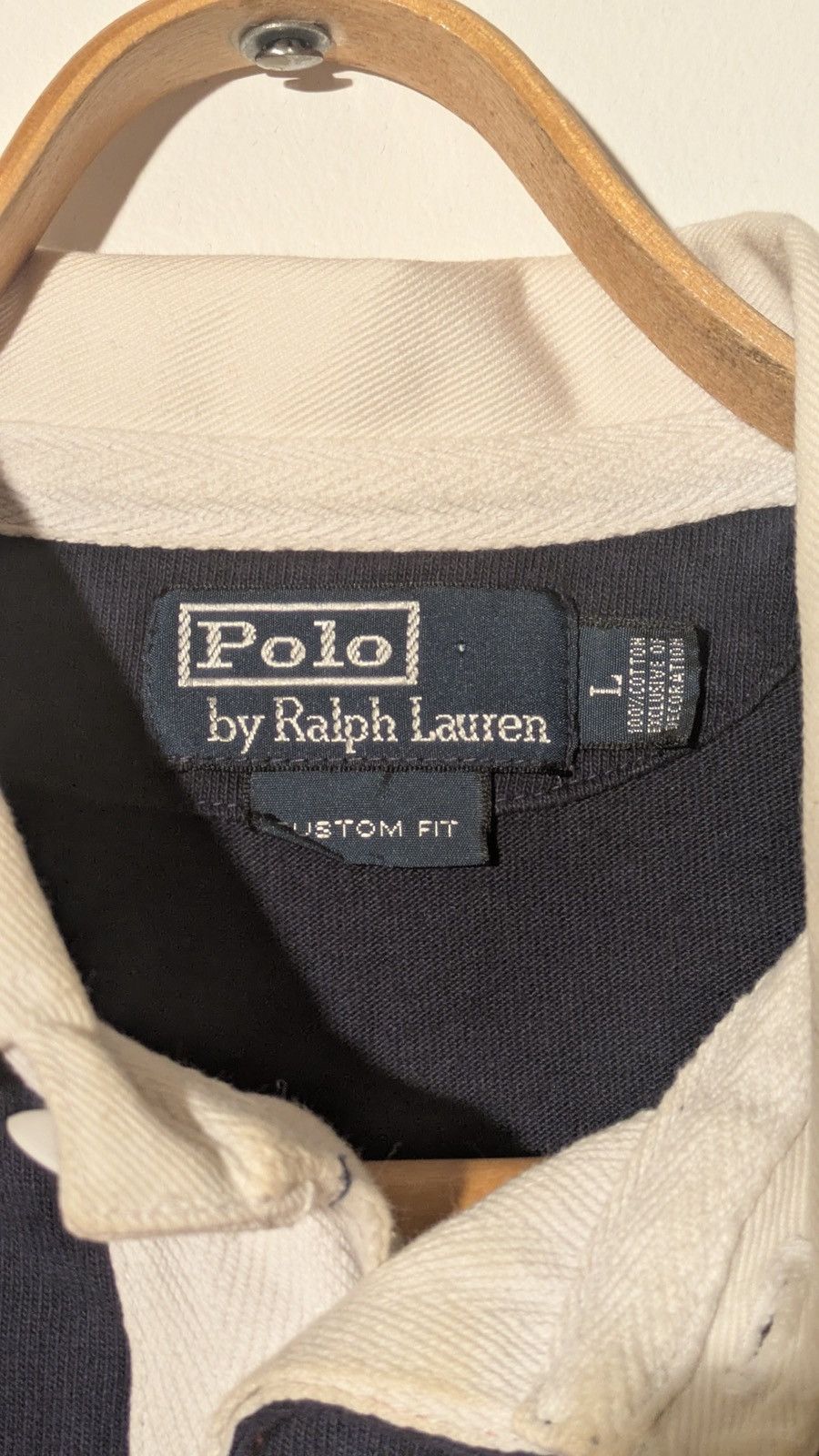 Polo Ralph Lauren 🏉 Polo Ralph Lauren Rugby Shirt – Red / Navy (Size L) Size US L / EU 52-54 / 3 - 3 Thumbnail