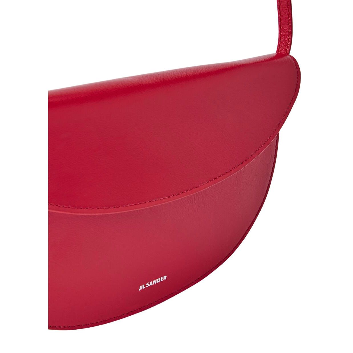 Jil Sander JIL SANDER Curve Red Shoulder Bag New & Authentic Size ONE SIZE - 2 Thumbnail