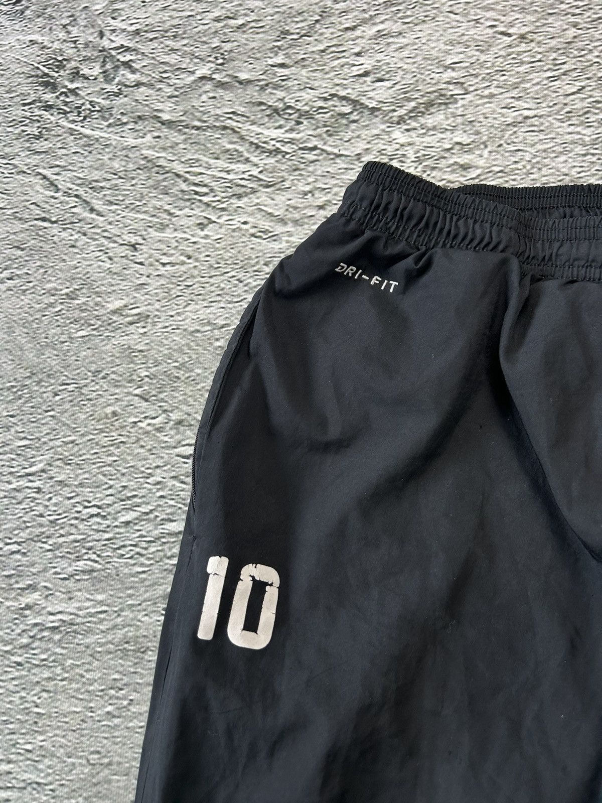 Nike × Vintage Nike vintage black track pants small swoosh 10 Size US 30 / EU 46 - 2 Thumbnail