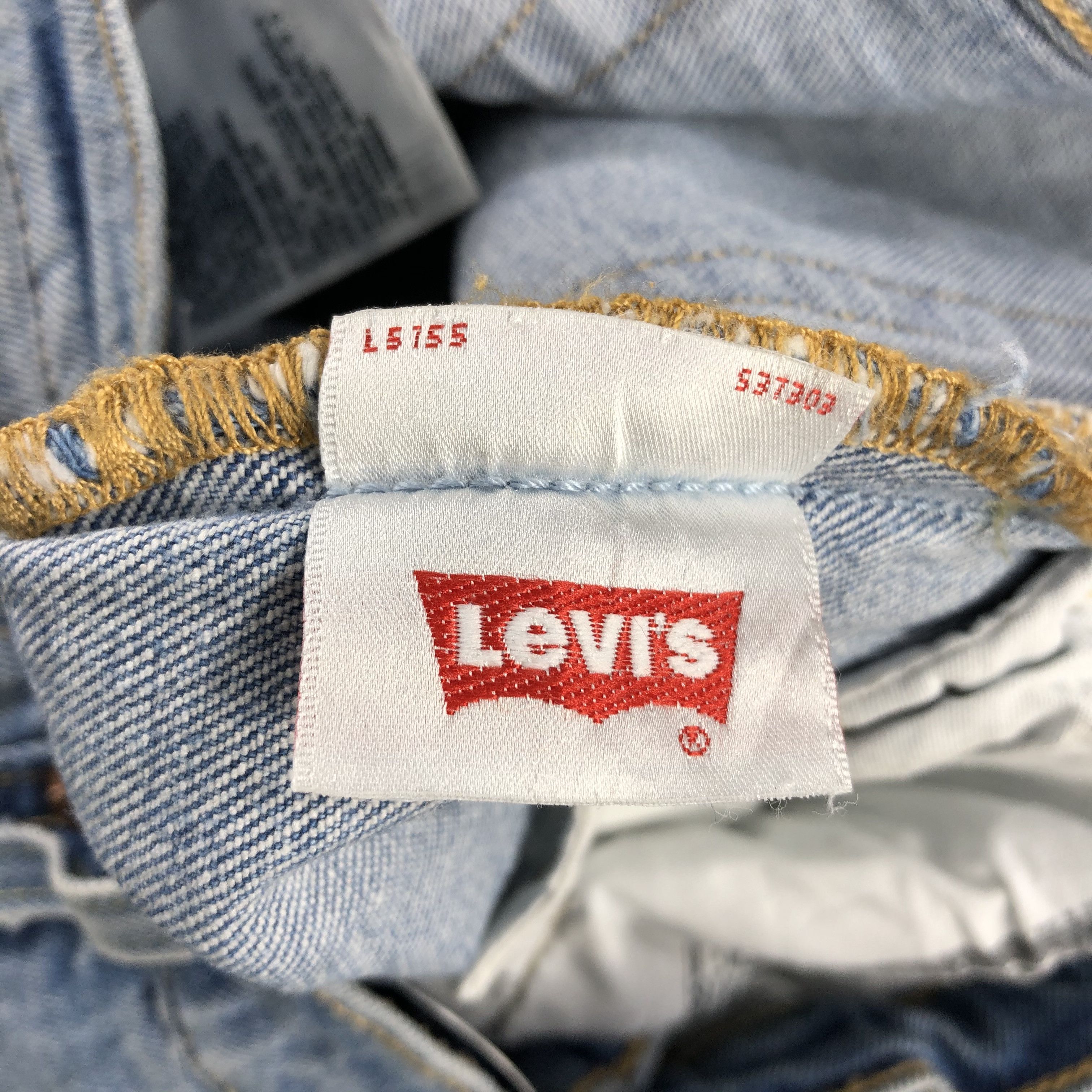Levi's Vintage Blue Wash Levis 501 Jeans-JM3033 Size US 31 - 14 Thumbnail