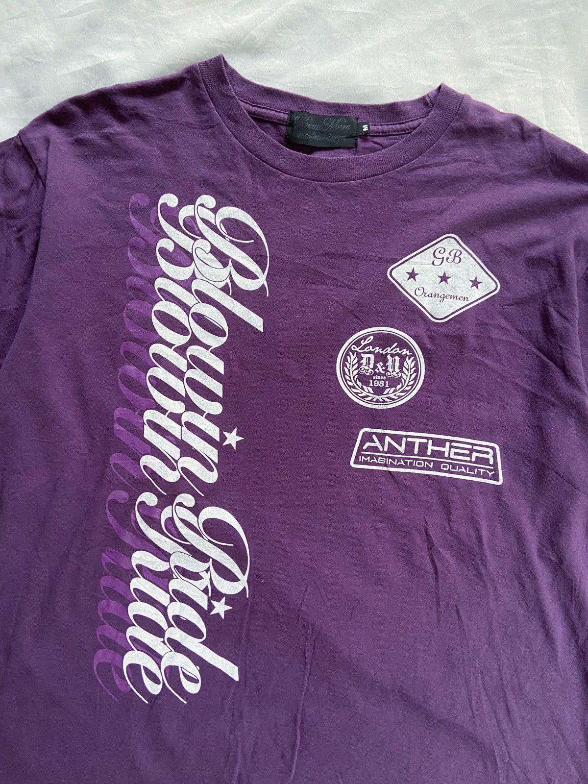If Six Was Nine × Japanese Brand × Le Grande Bleu (L.G.B.) BEAUMERE IMMORTAL DESIGN BLOWIN RIDE TEE SHIRT Size US M / EU 48-50 / 2 - 2 Thumbnail
