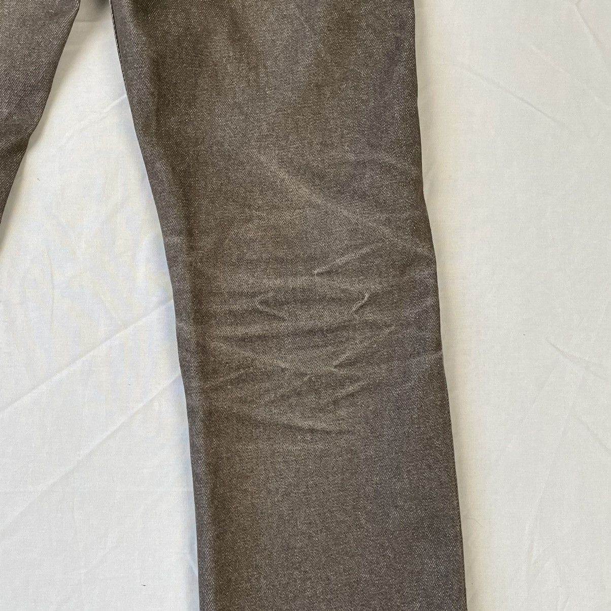Helmut Lang 90s Helmut Lang Brown Raw Denim Jeans Size US 28 / EU 44 - 10 Thumbnail