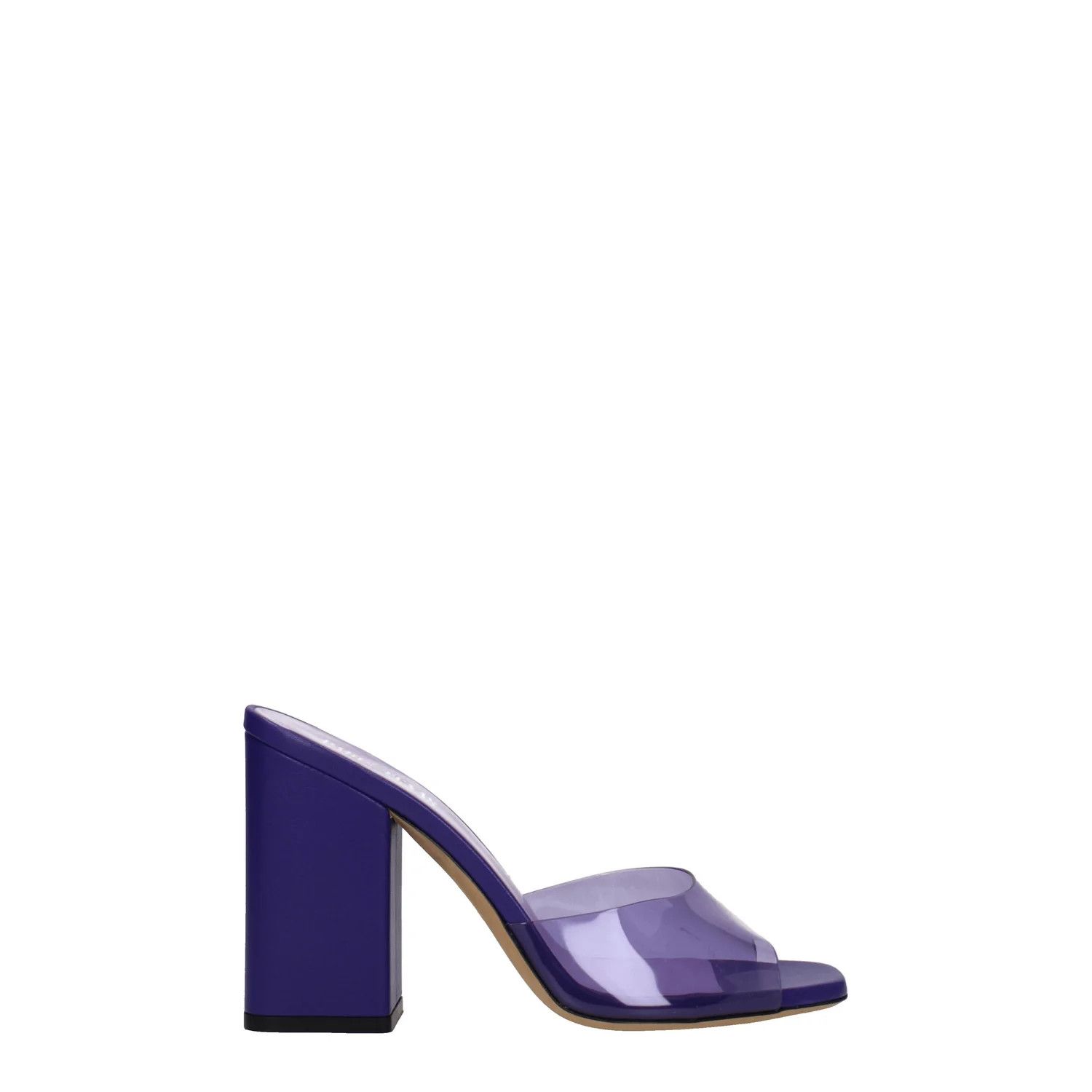 ob1o1e1124 PVC Sandals in Violet