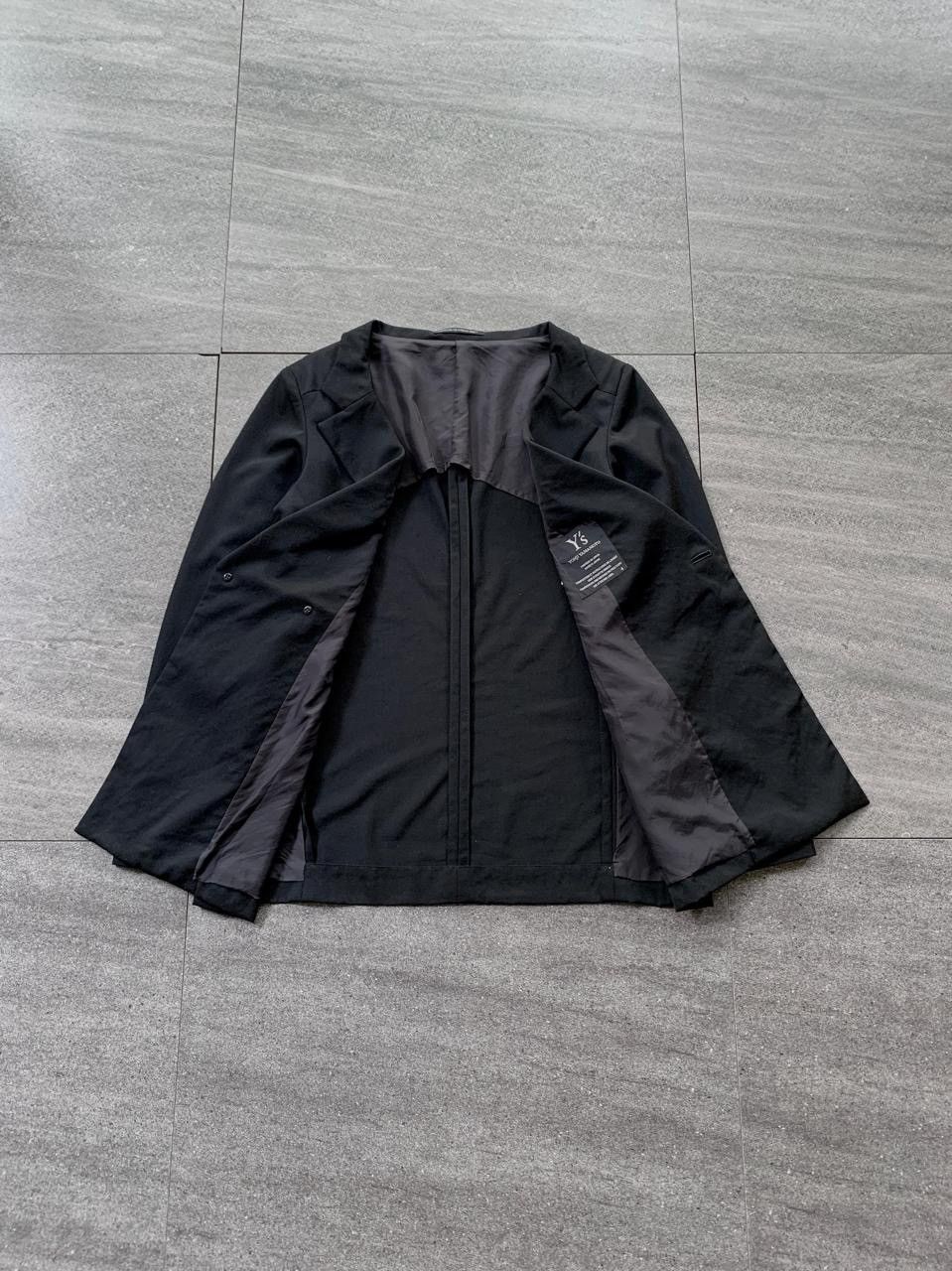 Yohji Yamamoto FREE TAX! Ys Minimalist Wool Blazer Jacket Size US S / EU 44-46 / 1 - 4 Thumbnail