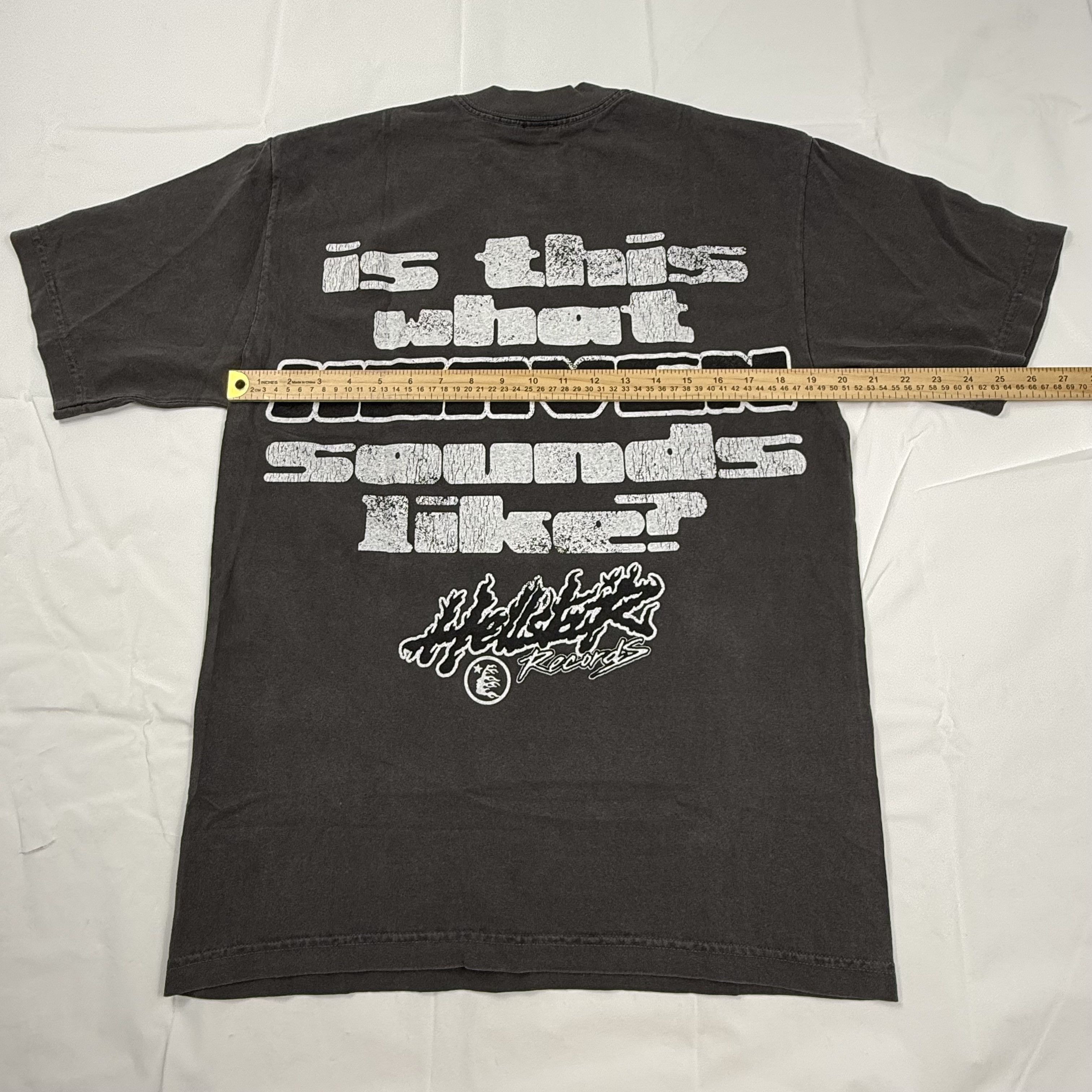 HELLSTAR Hellstar Records Overseas Fall 2023 Exclusive T-Shirt Size US M / EU 48-50 / 2 - 6 Thumbnail